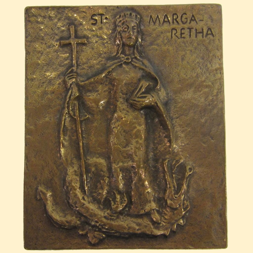 Plaquette - St. Margaretha