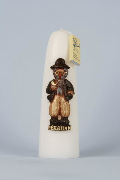 Kaars Abraham - 40 cm