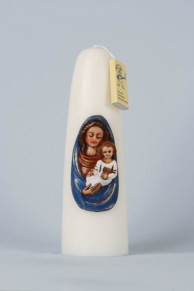 Kaars - Maria kleur