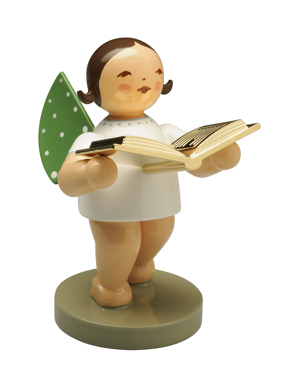 Engel met gouden boek - donker