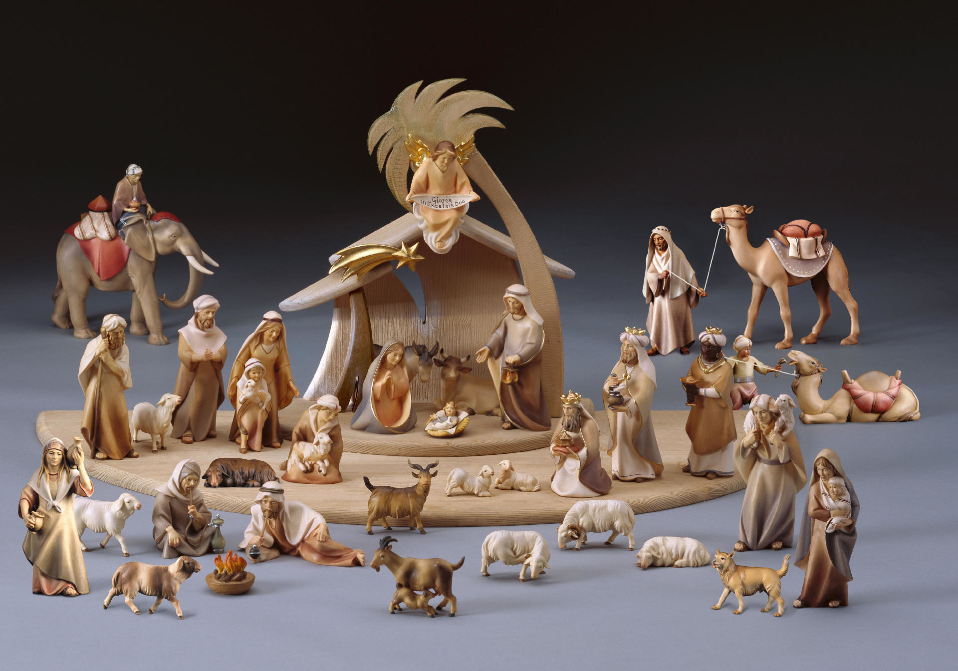 Exclusieve kerstgroep - Kom Kerstgroep