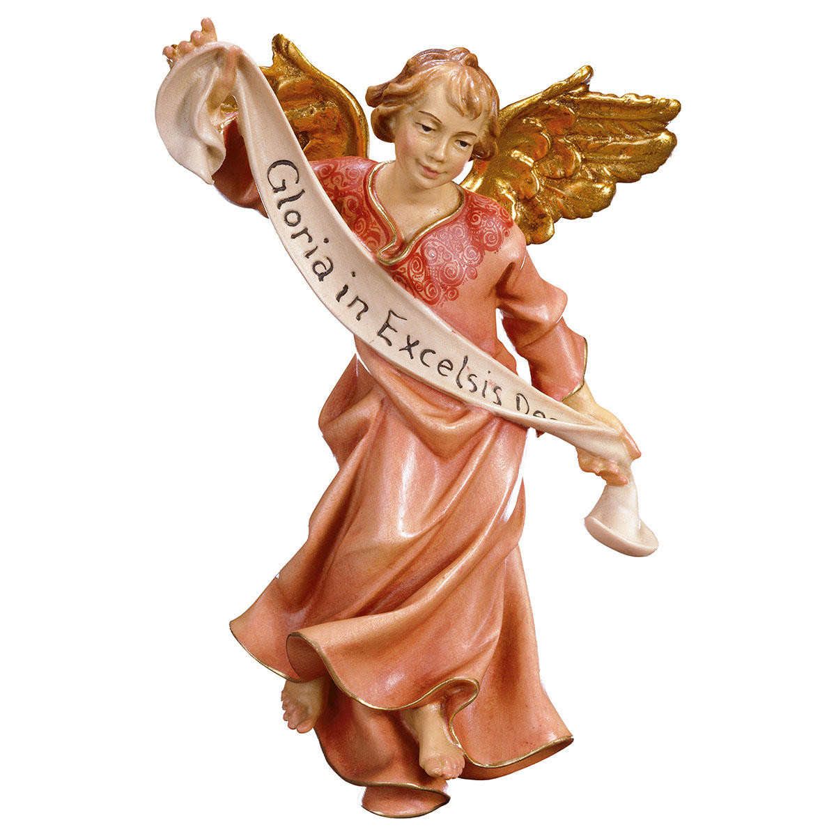 Hirt Kerstgroep - Engel (rood)