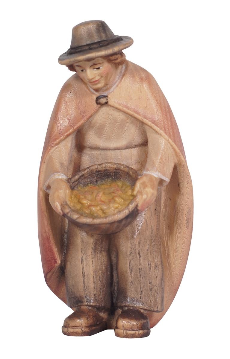 Pema Kerstgroep - herder met houten bak