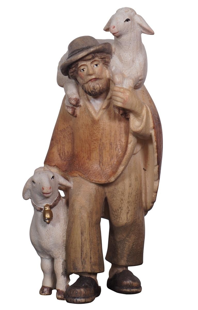 Pema Kerstgroep - herder met twee schapen