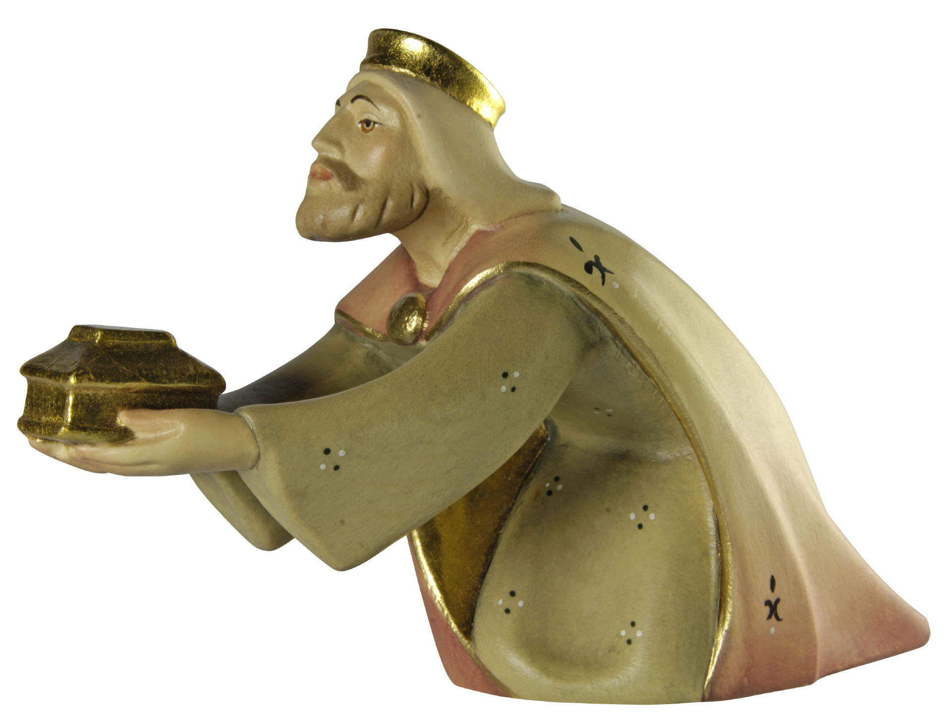 Leo Kerstgroep - knielende koning