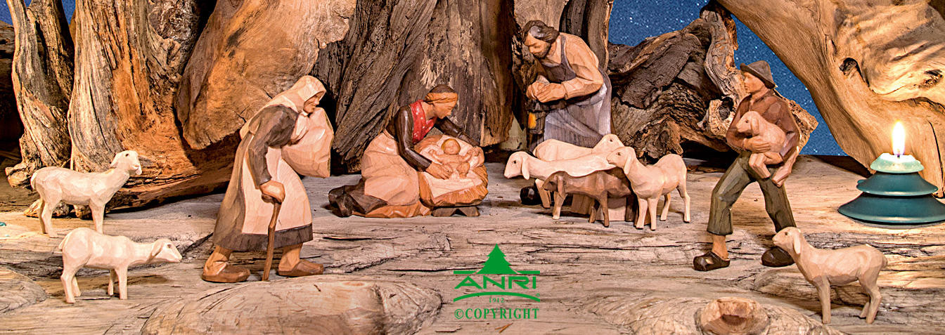 Kerstgroep Stevia - Stal 11