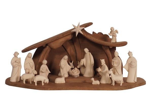 Kerstgroep Leonardo - Stal 12
