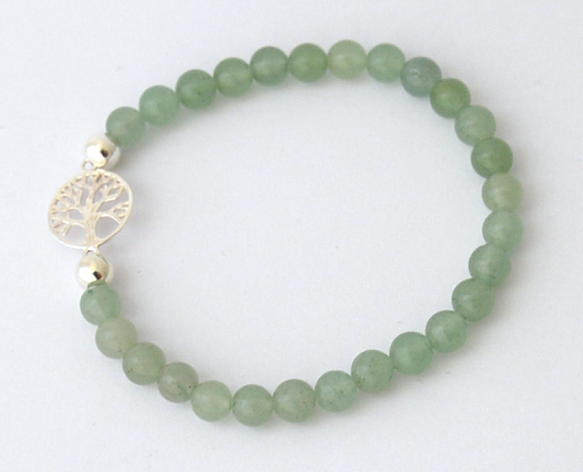 Armband aventurijn - levensboom