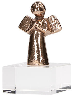 Bronzen engel - biddend