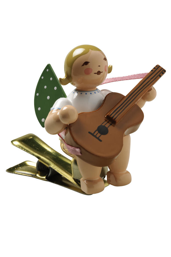 Engel met gitaar - knijpertje