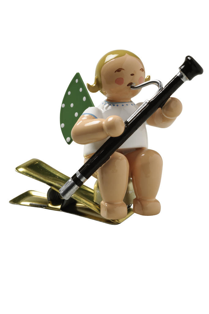 Engel met fagot - knijpertje