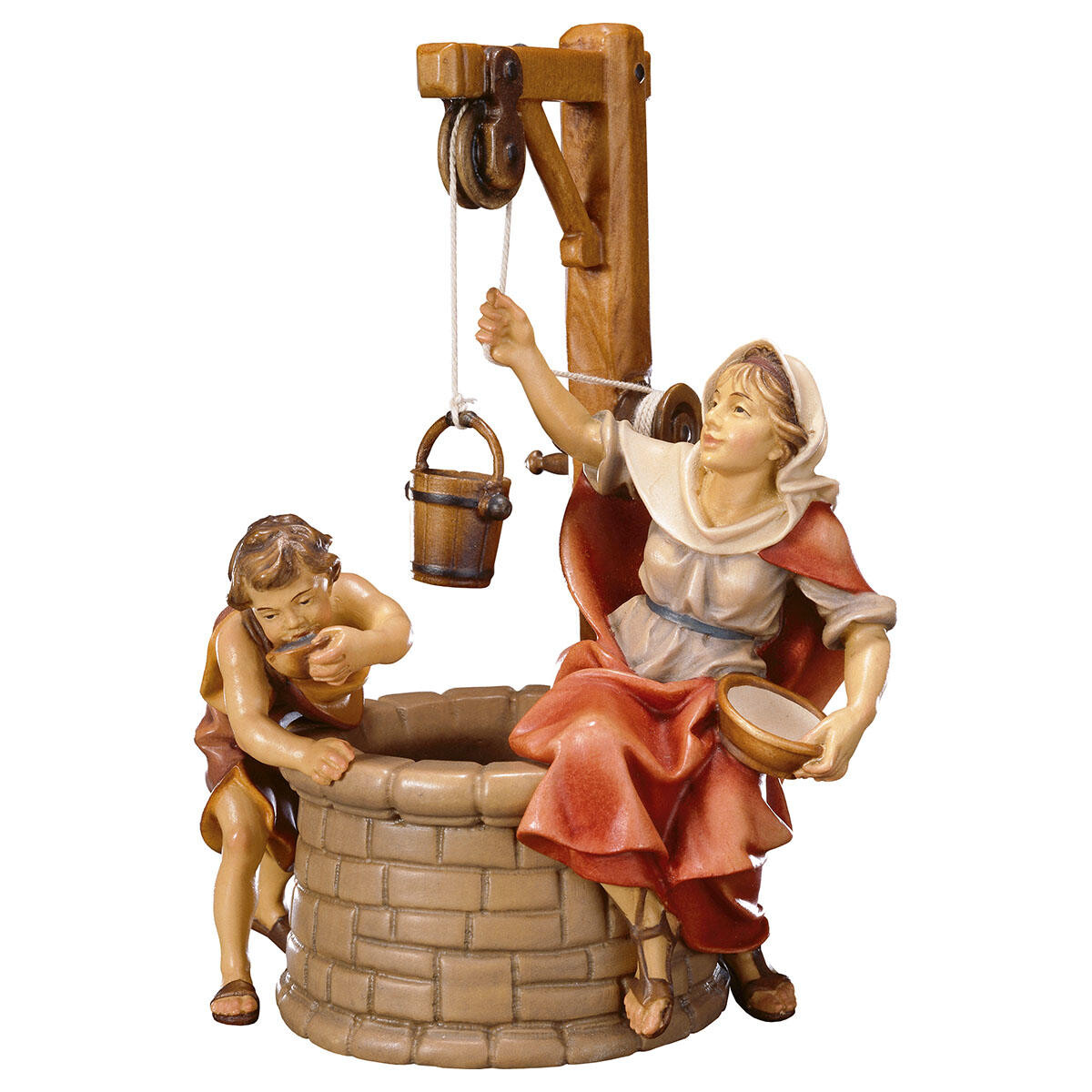 Hirt Kerstgroep - Waterput met herders