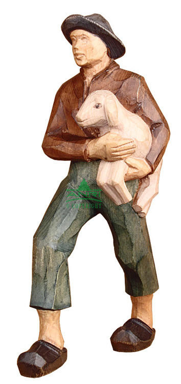 Stevia Kerstgroep - herder met schaap