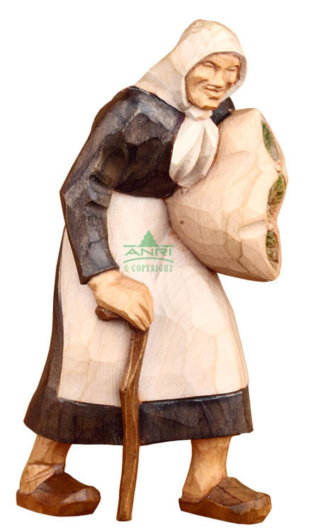 Stevia Kerstgroep - herderin met stok