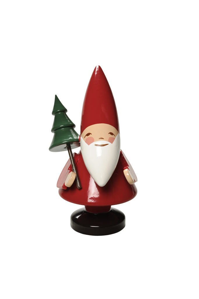 Kerstmannetje met kerstboom
