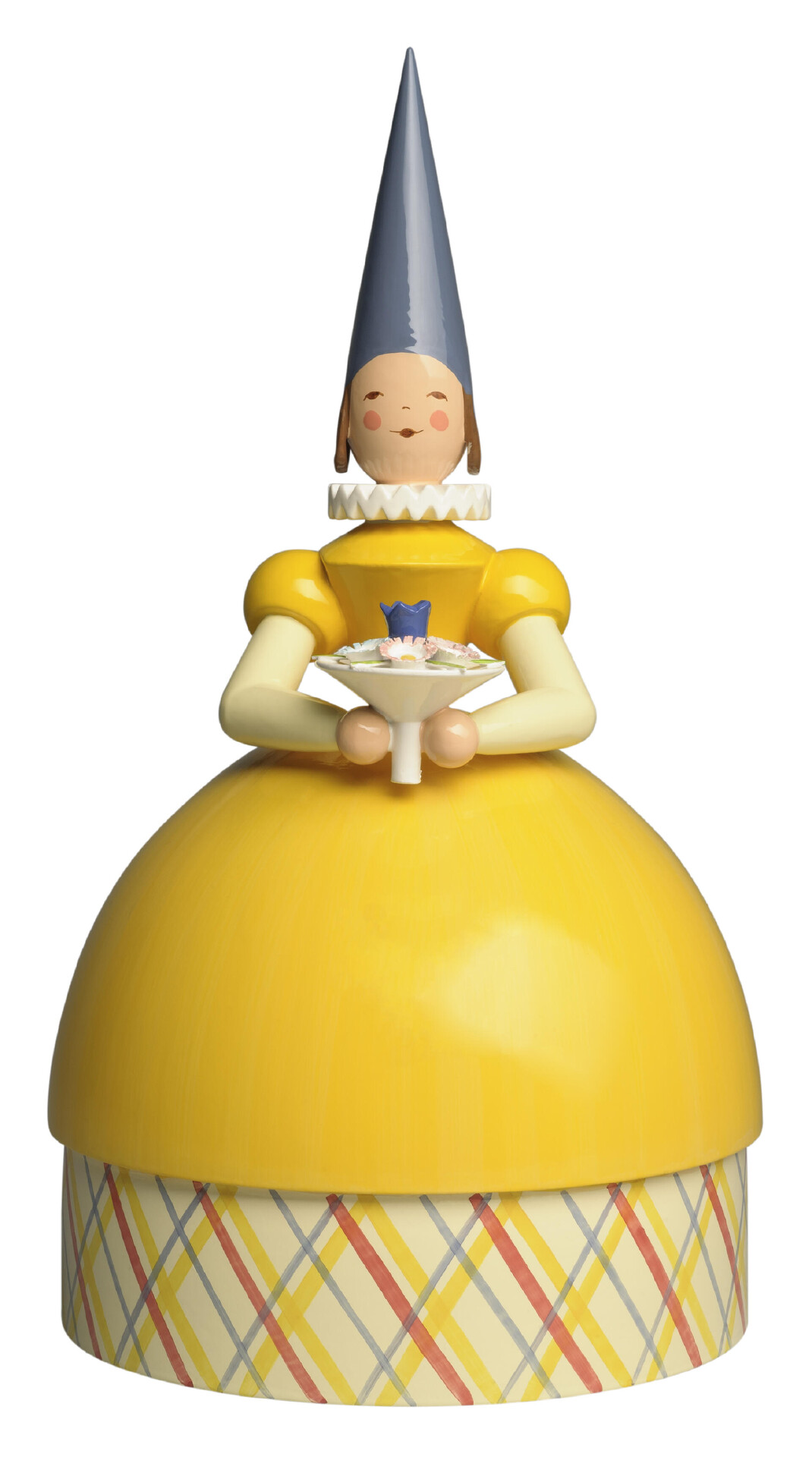 Wolvrouwtje - Prinses (geel) 20 cm.