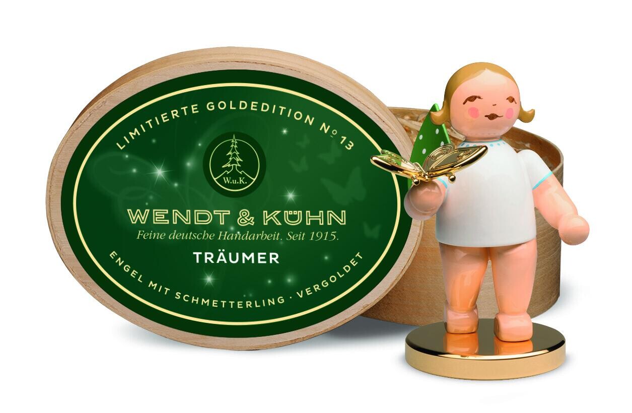 Engel - Gouden vlinder Gold Edition (blond)
