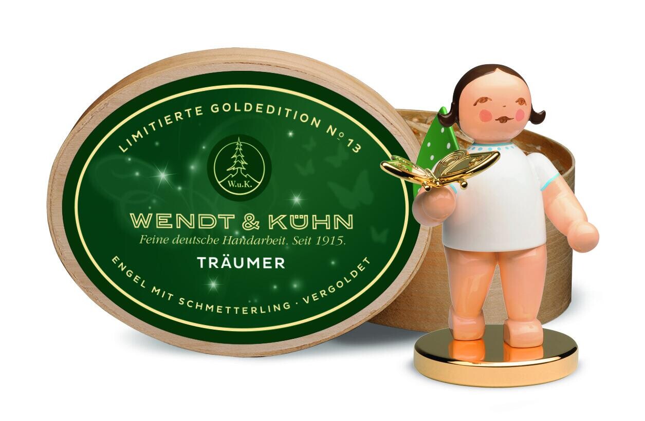 Engel - Gouden vlinder Gold Edition (donker)