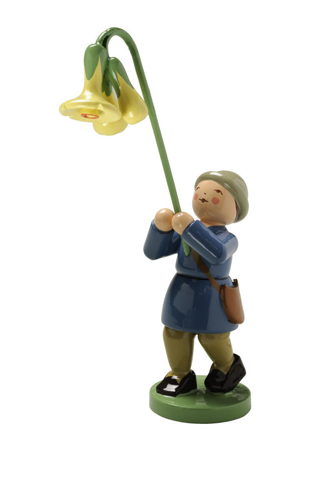 Jongen met sleutelbloem