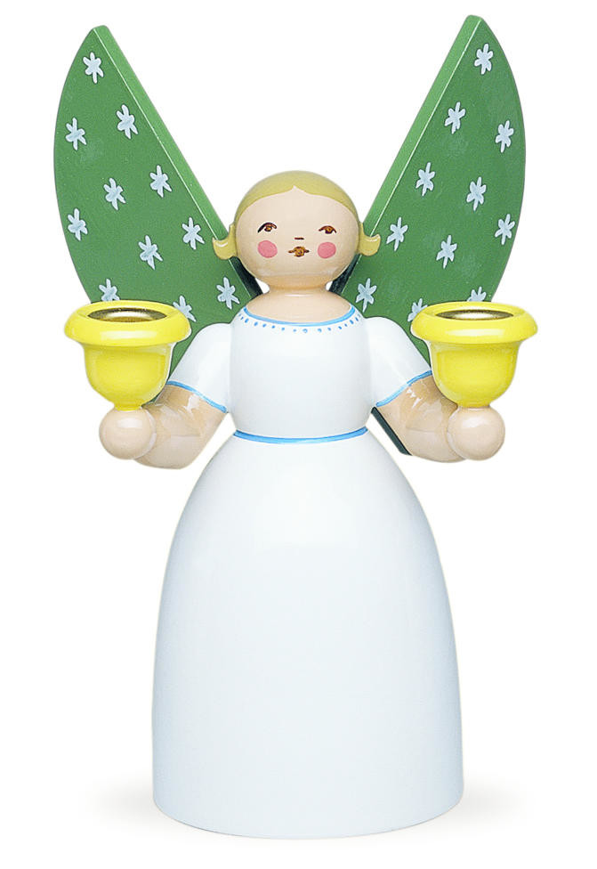 Witte engel - 14 cm