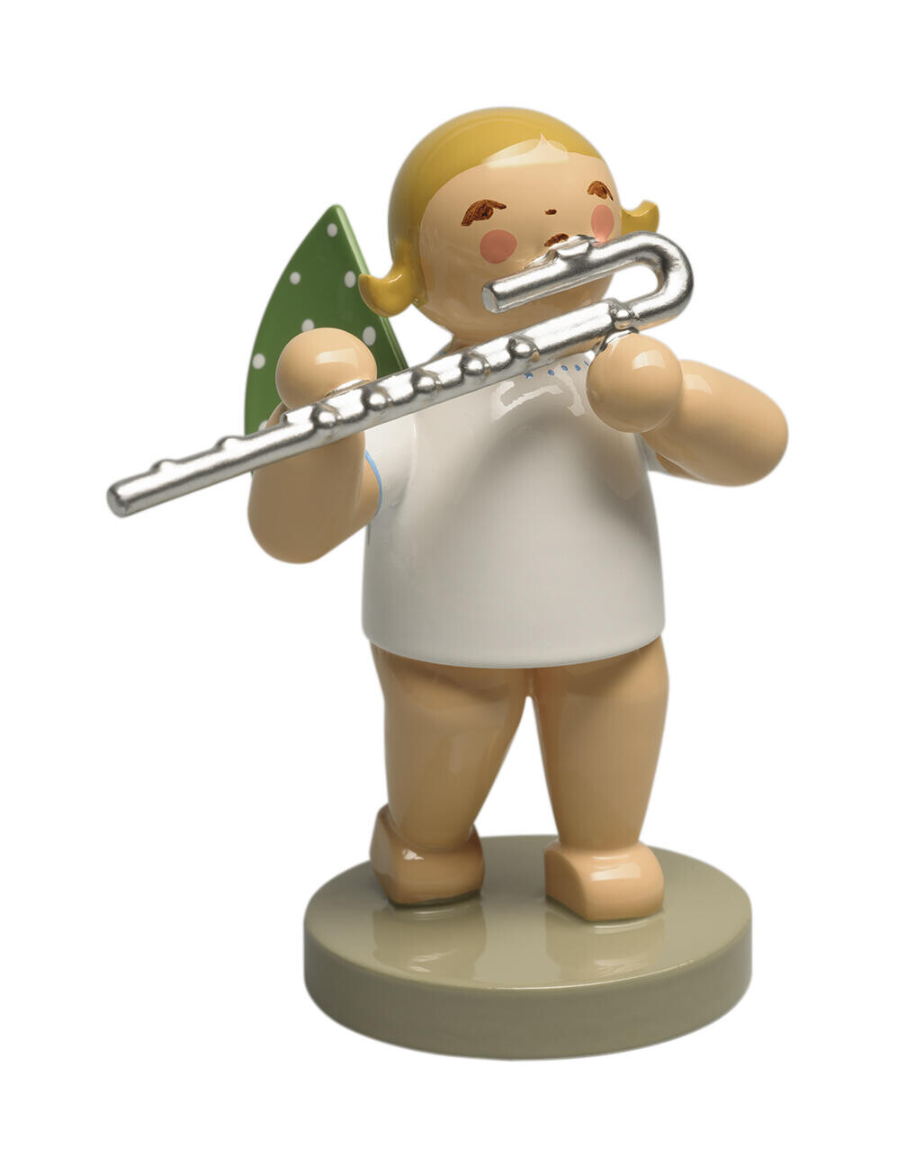 Engel met basfluit - blond
