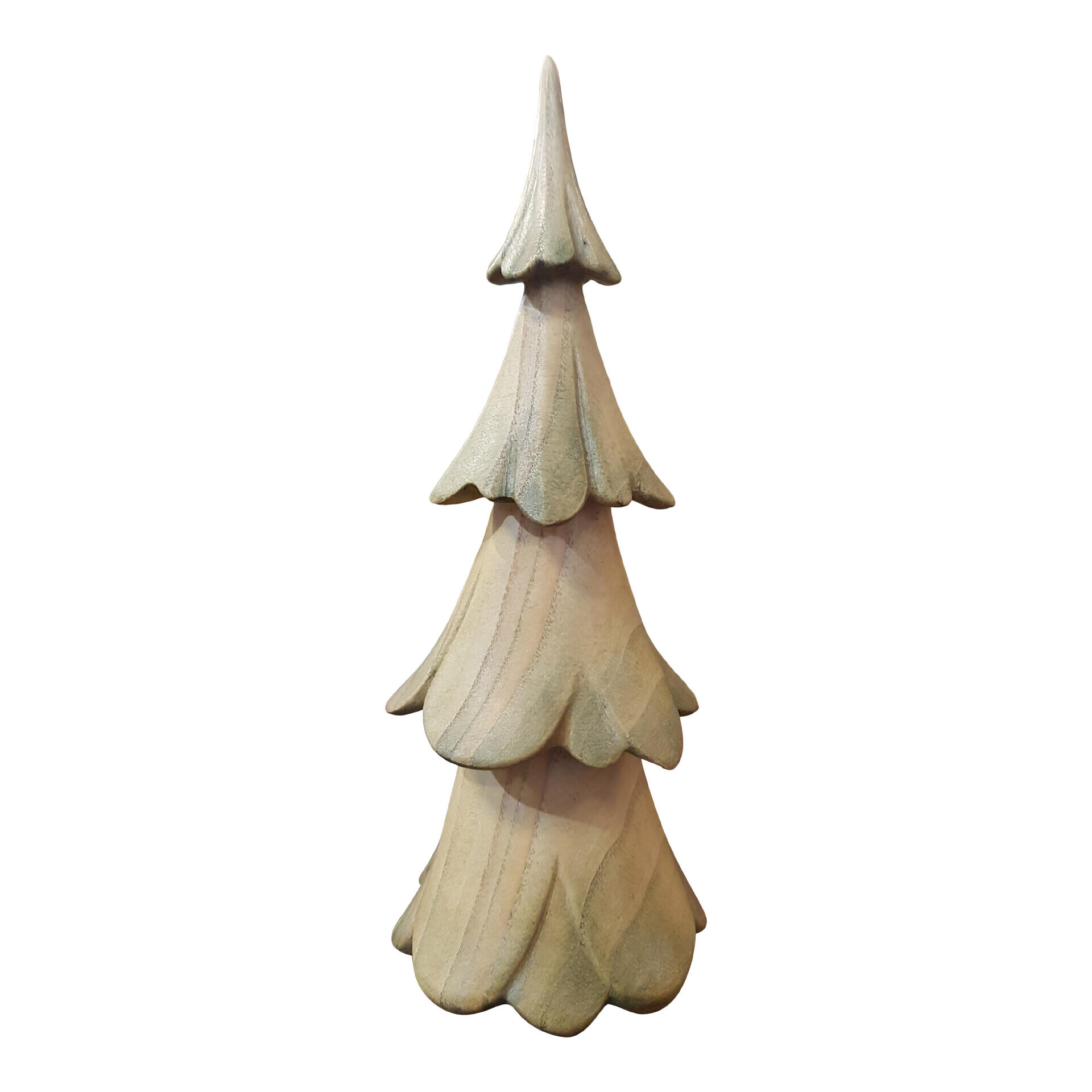 Kerstboom hout - 12 cm