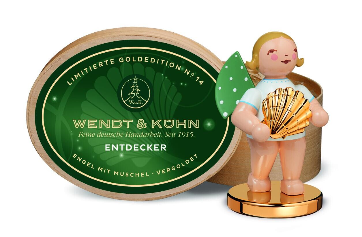 Engel - Gouden Schelp Gold Edition (blond)