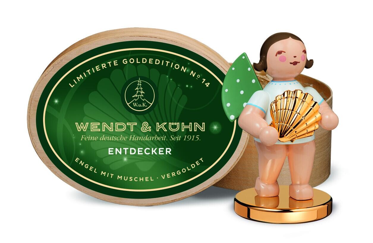 Engel - Gouden Schelp Gold Edition (bruin)
