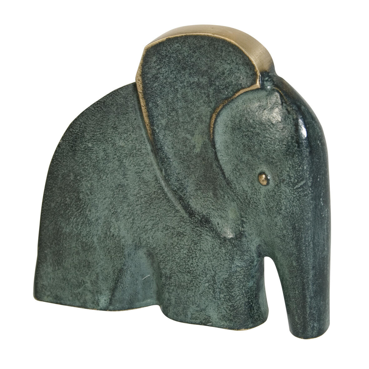 Olifant brons - 11 cm