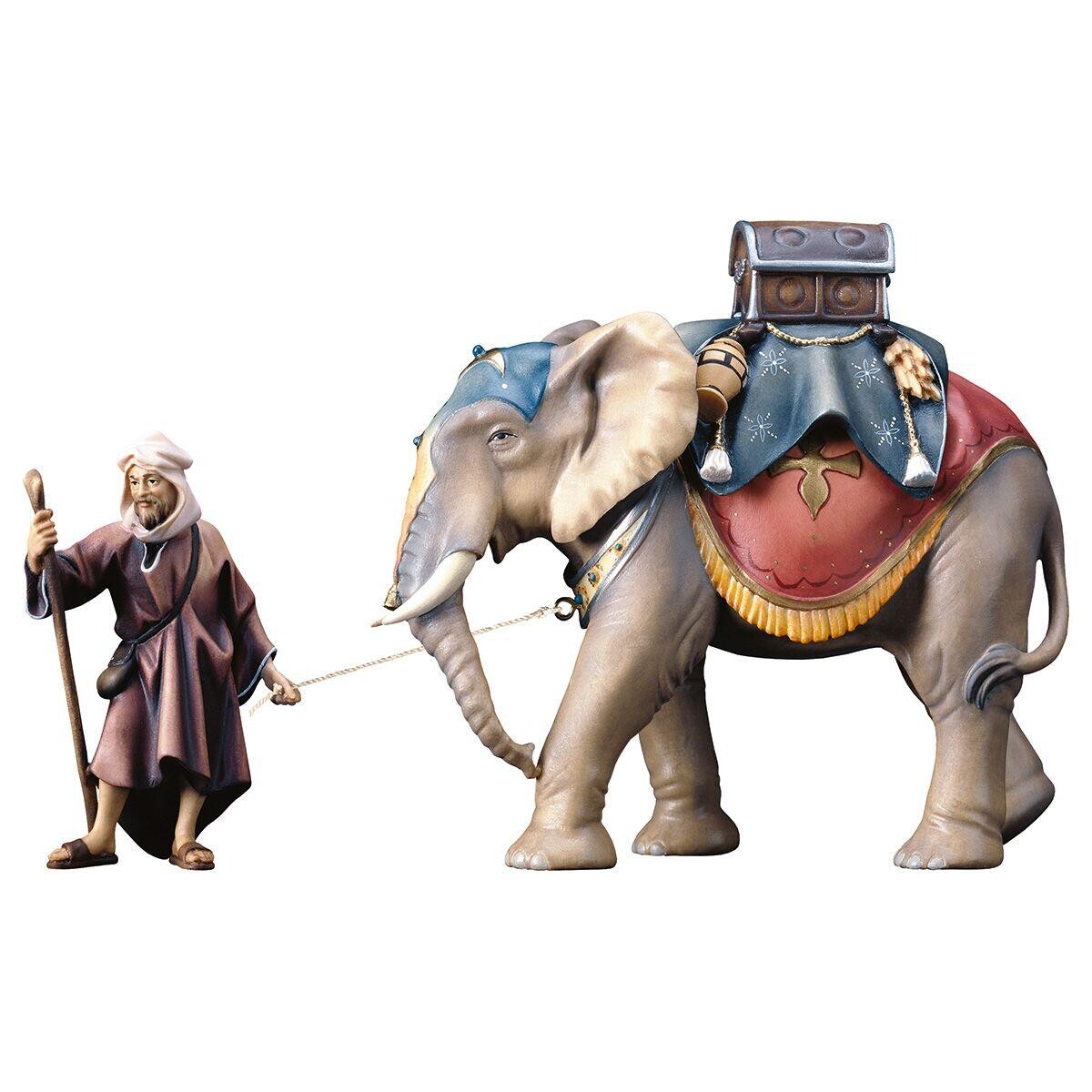 Hirt Kerstgroep - Drijver met olifant 