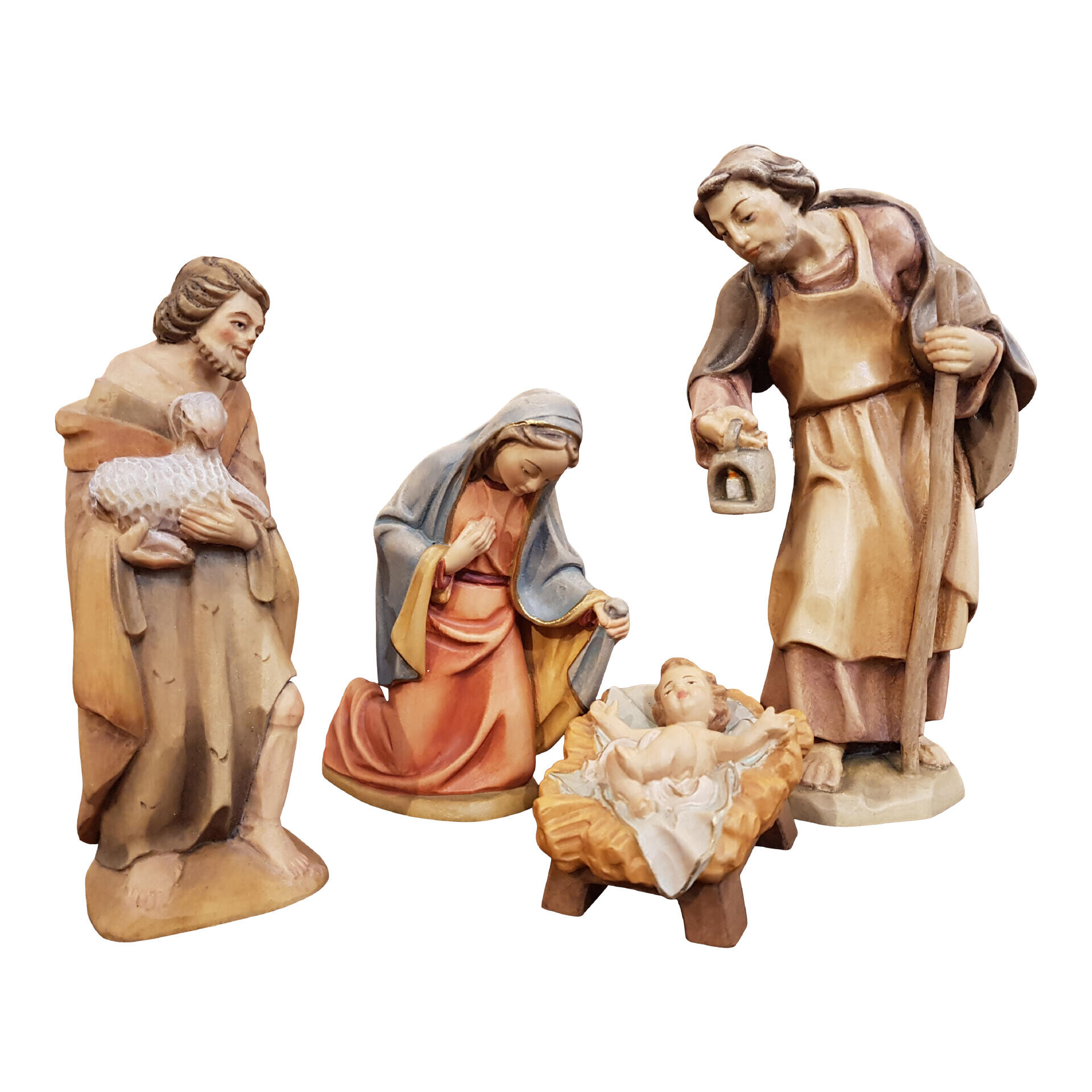 Houten kerstgroep - 21