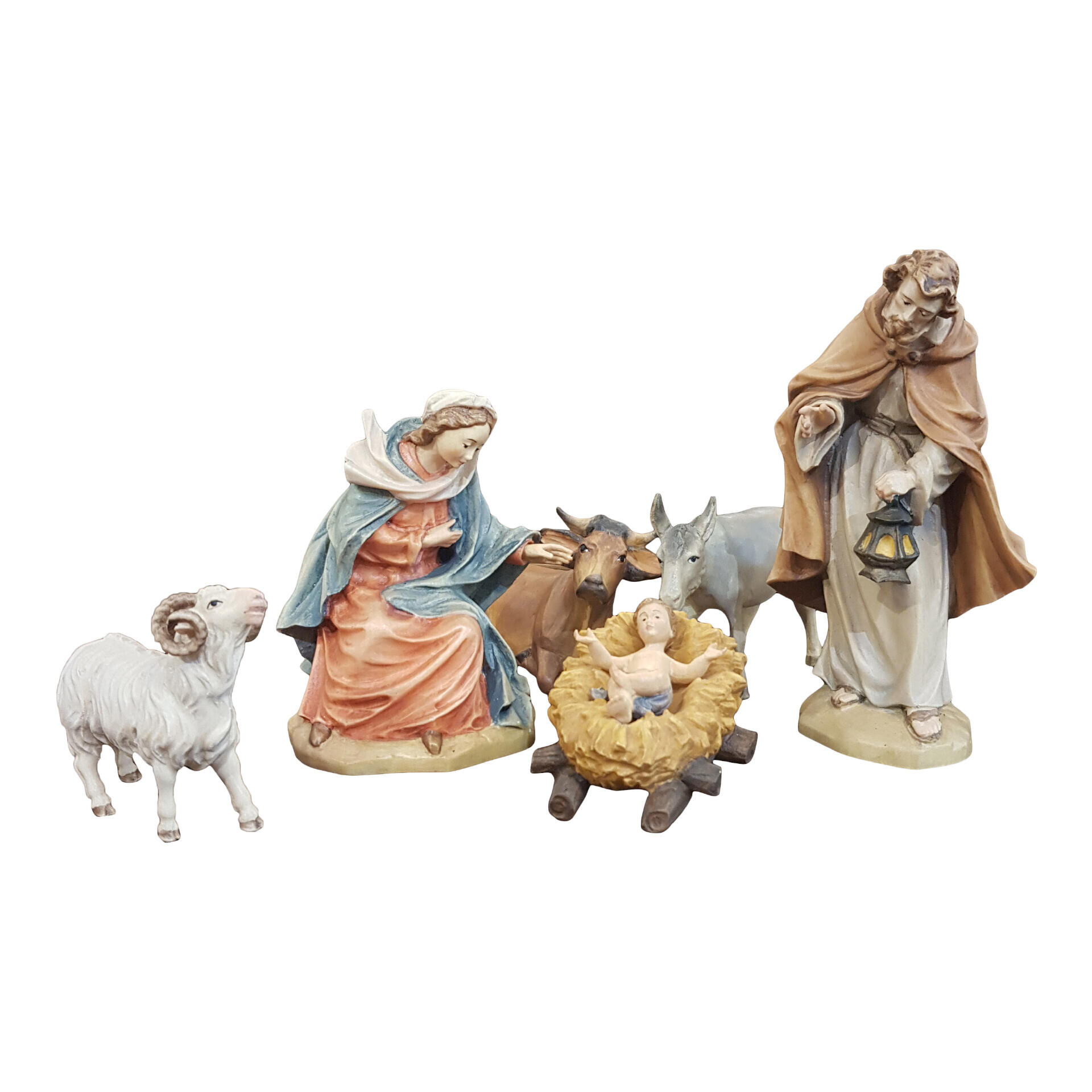 Houten Kerstgroep - 22