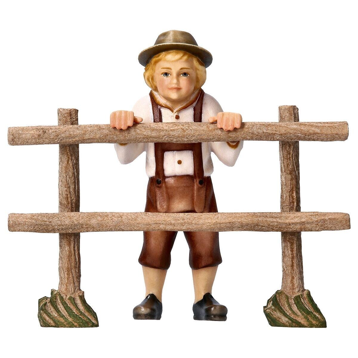 Hirt Kerstgroep - herdersjongen achter hekje