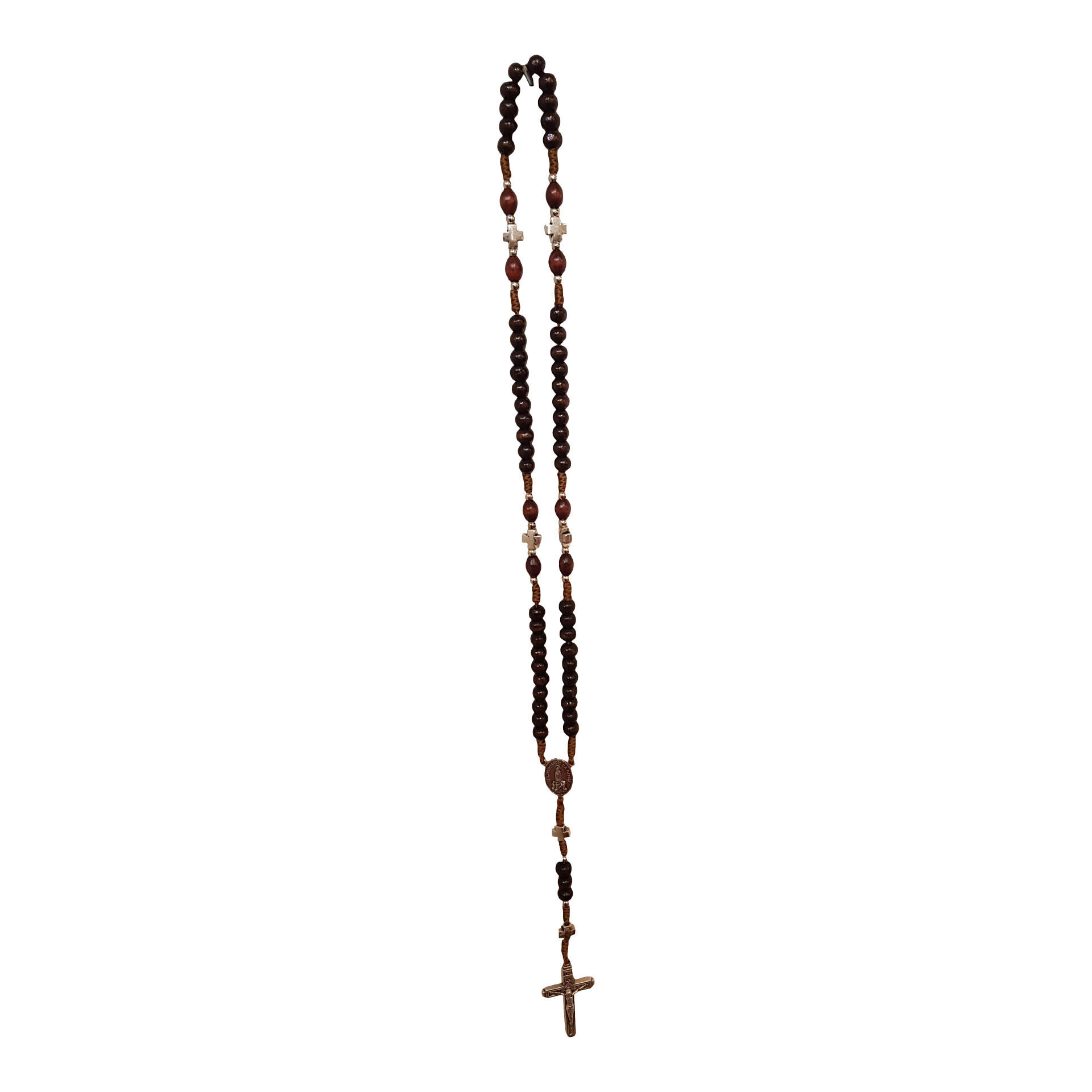 Rozenkrans hout - 38 cm