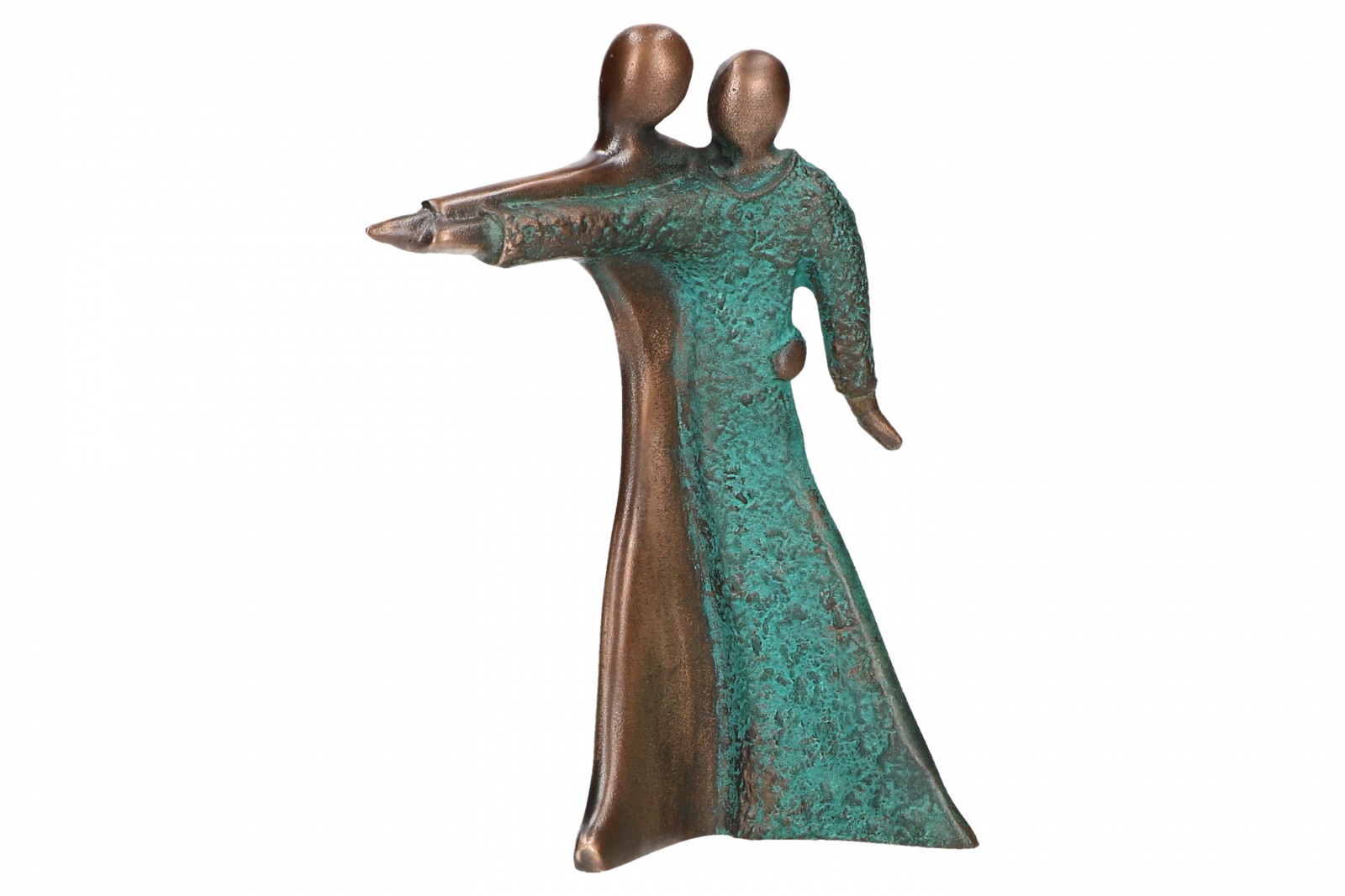 Bronzen Paar - dansend