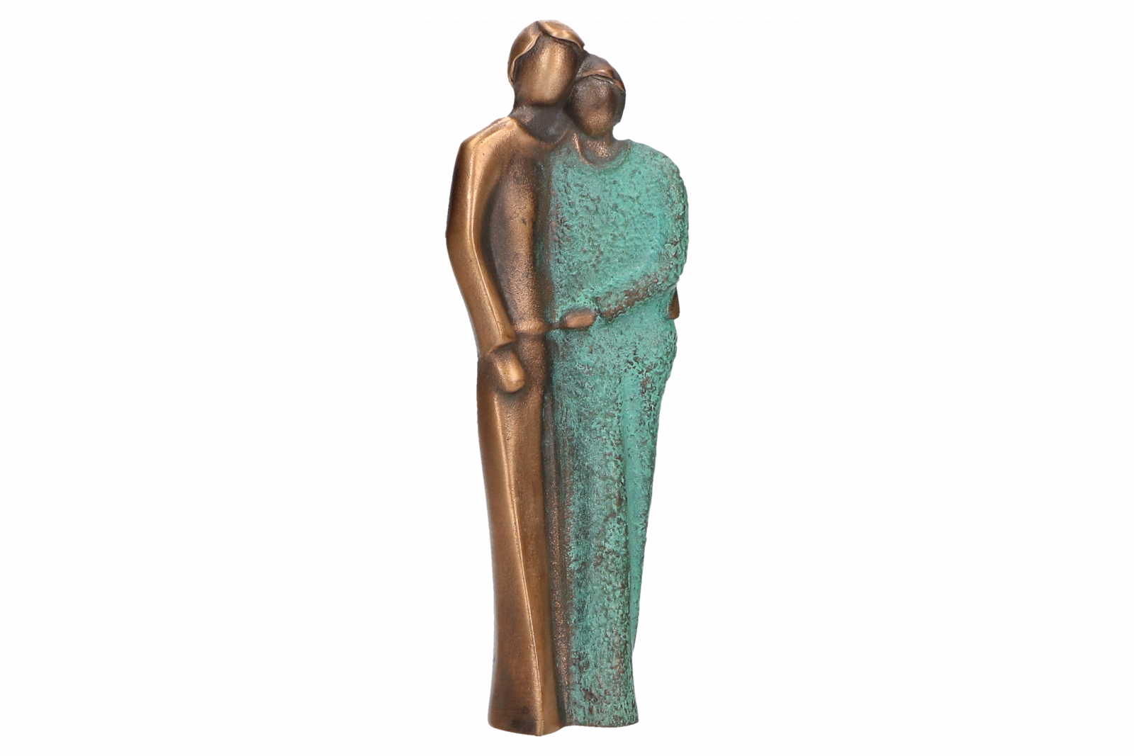Bronzen Paar - Verliefd