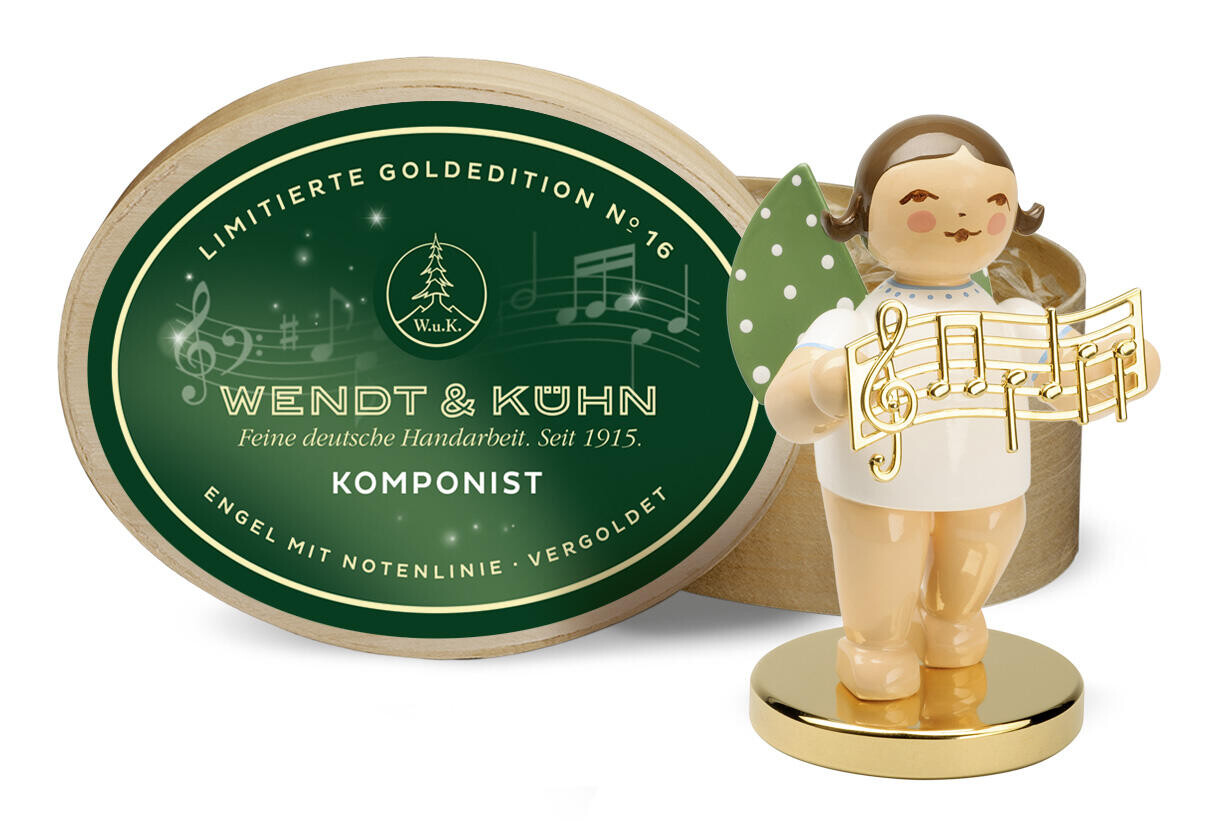 Engel gouden voet - muziek - Gold Edition nr. 16 - bruin