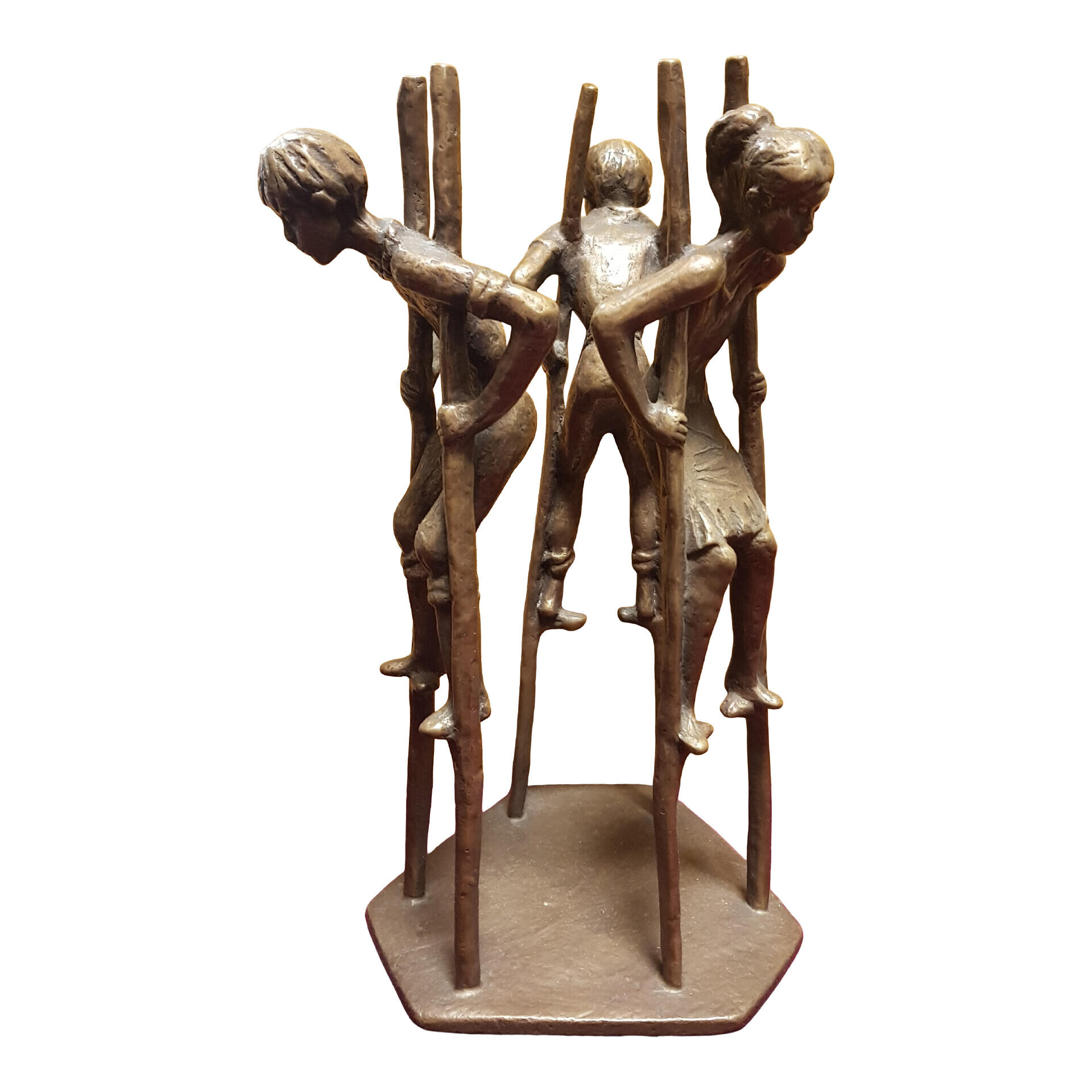 Bronzen beeld - Drie Eenheid