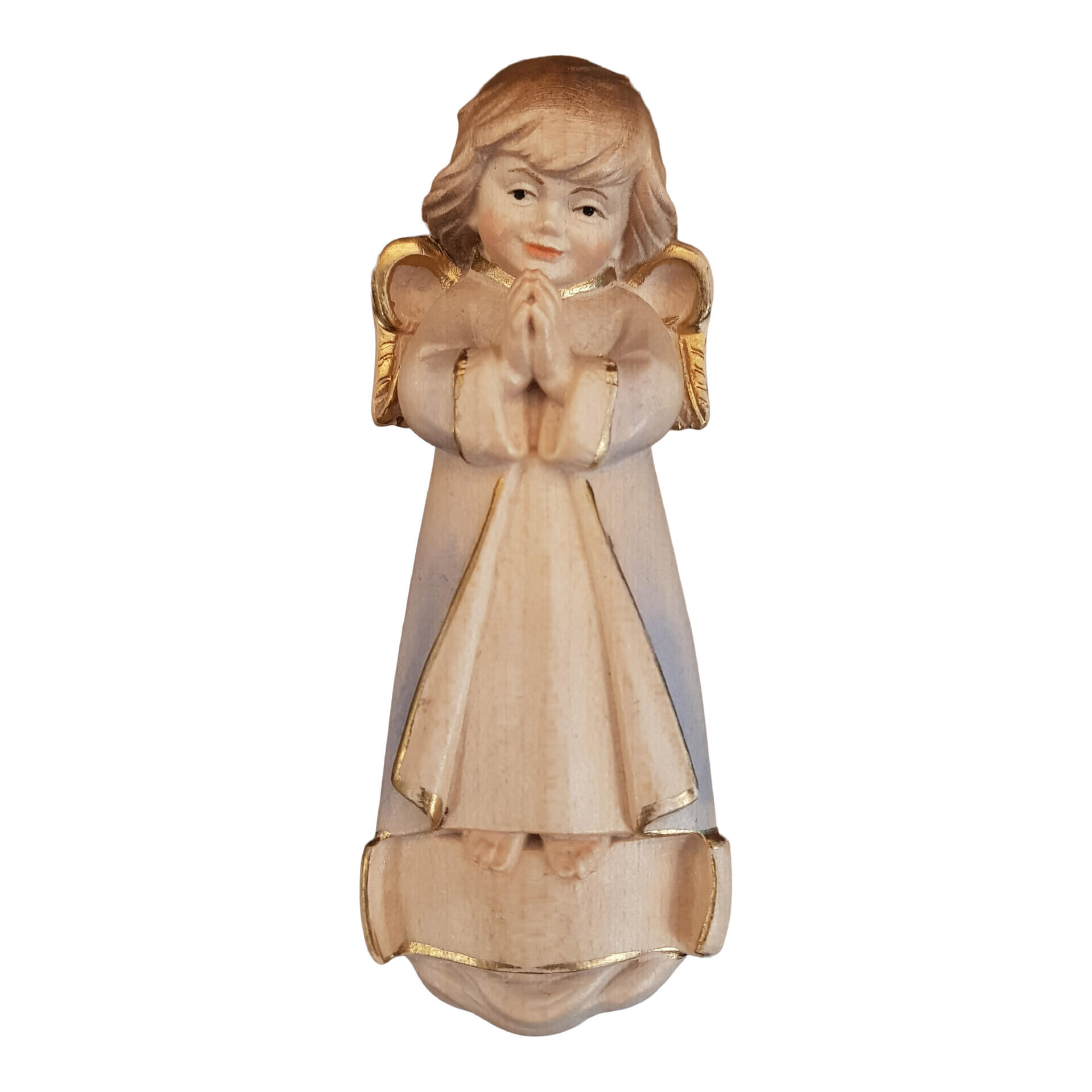 Engel hout - gevouwen handjes
