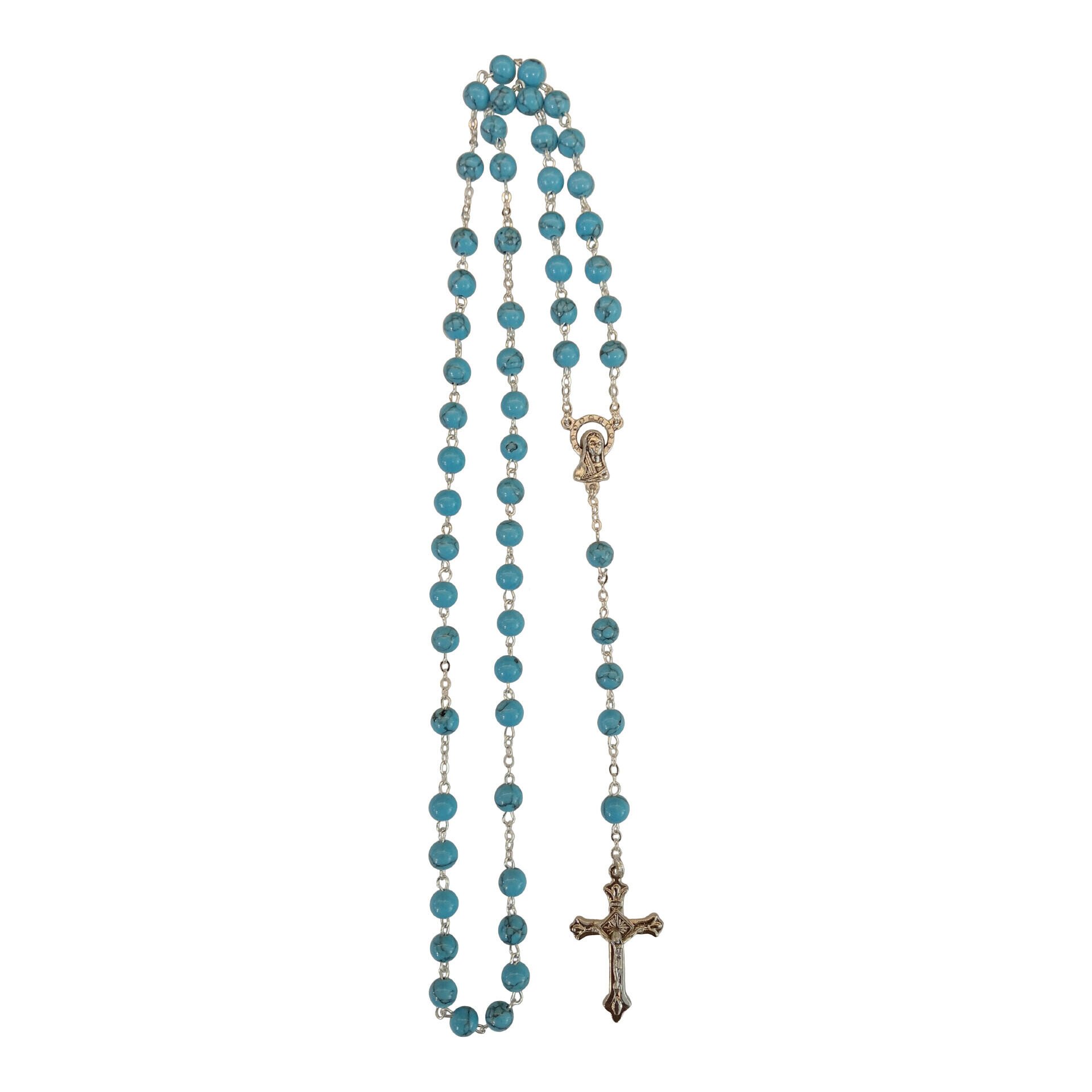 Rozenkrans turquoise