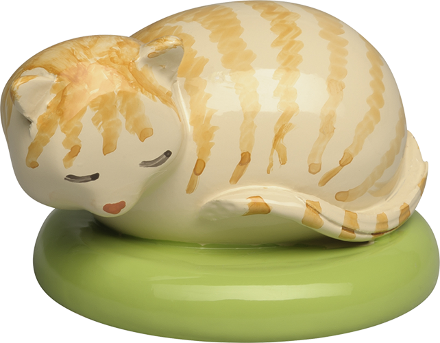 Kat - rode tijgerprint