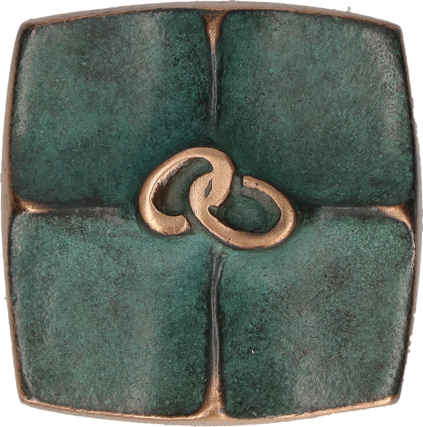 Bronzen plaquette - Ringen