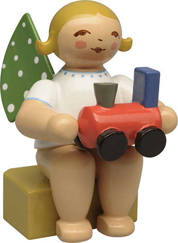  Kalenderfiguur 2026 - Engel met locomotief