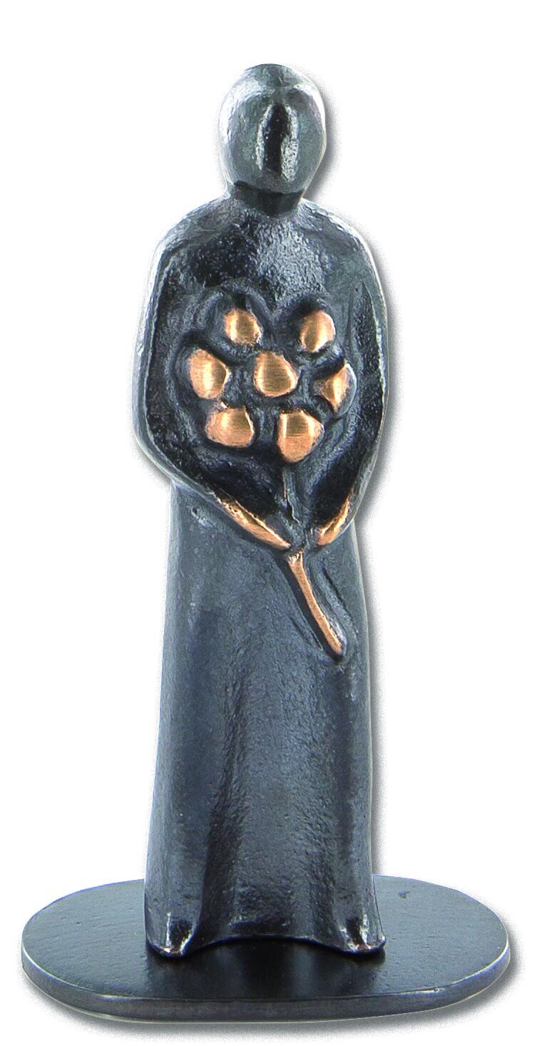 Brons beeld - Bloemen