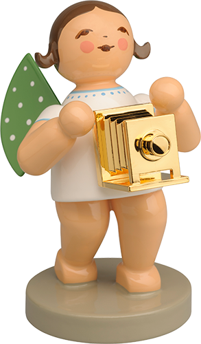 Engel met gouden camera (bruin) - Gold Edition nr. 19