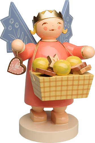 Kroonengel - hart, appels in mand
