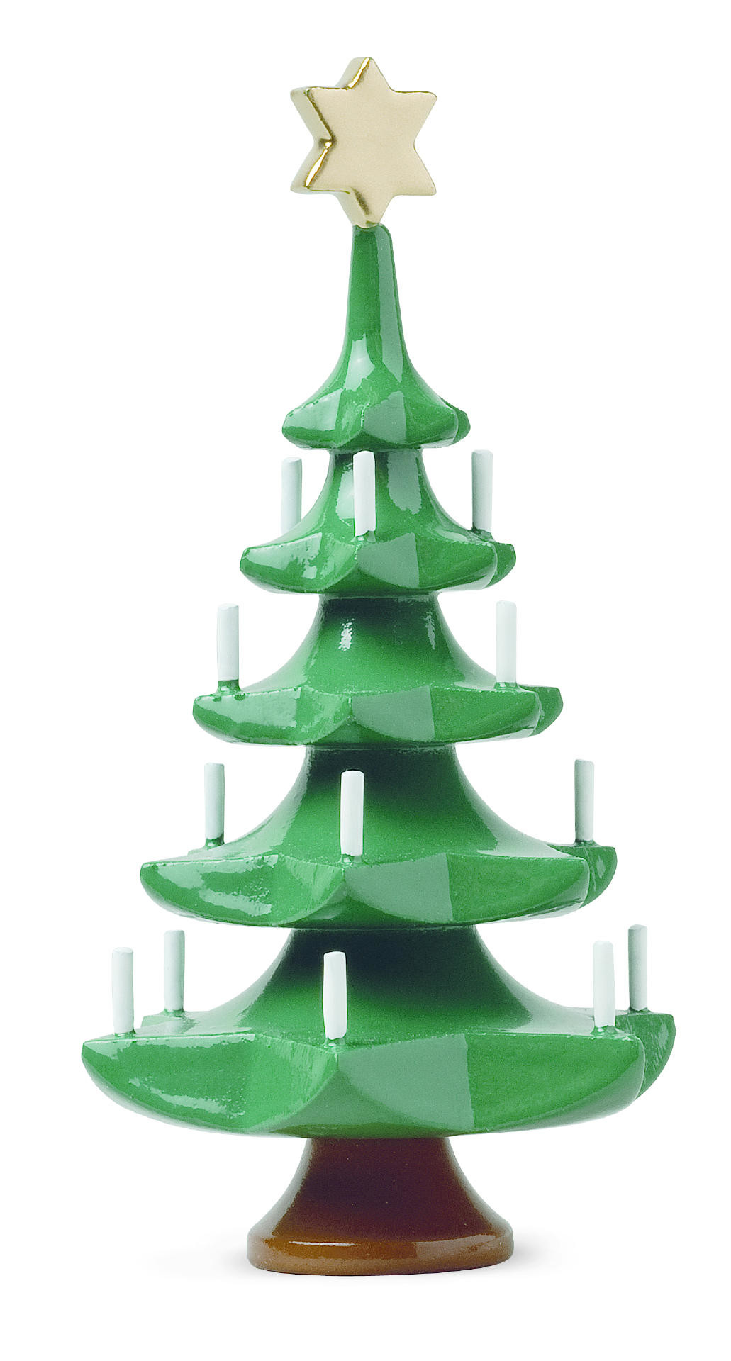 Kerstboom met kaarsjes