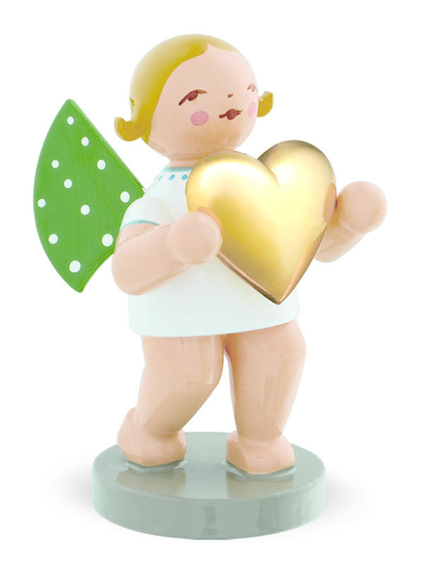 Engeltje gouden hart