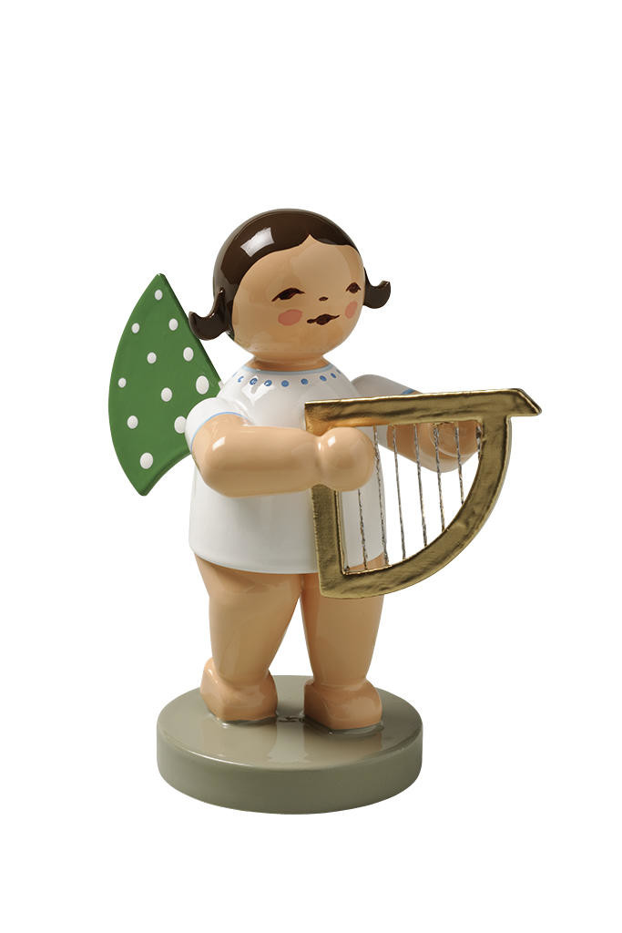 Engel met kleine harp