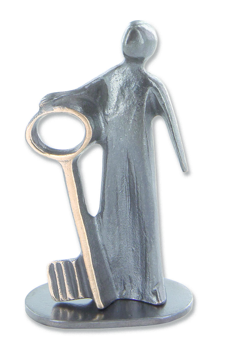 Beeldje brons - sleutel
